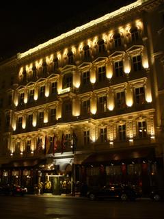 Das Hotel Sacher in Zentrumsn&auml;he